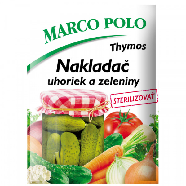 NAKLADAČ UHORIEK A ZELENINY 100g THYMOS NAKLADAČ UHORIEK A ZELENINY 100g THYMOS
