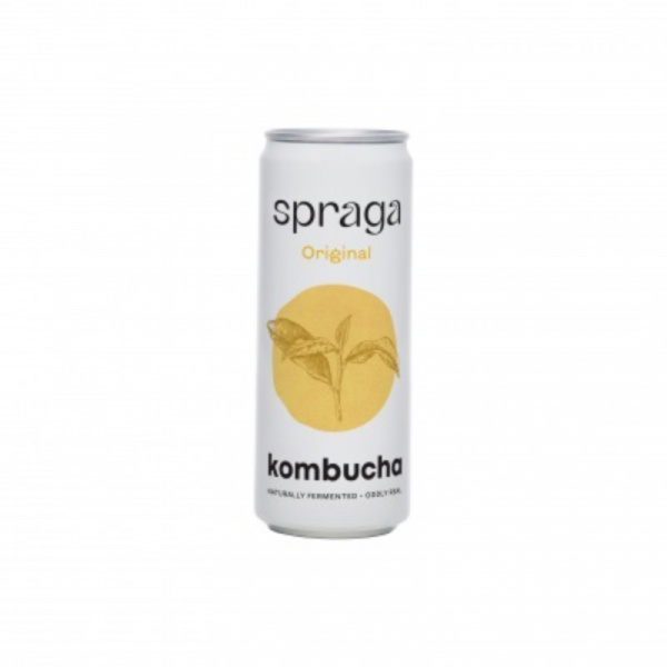 NÁPOJ BIO KOMBUCHA ORIGINÁL 0.33l PLECH VRATNÝ OBAL
