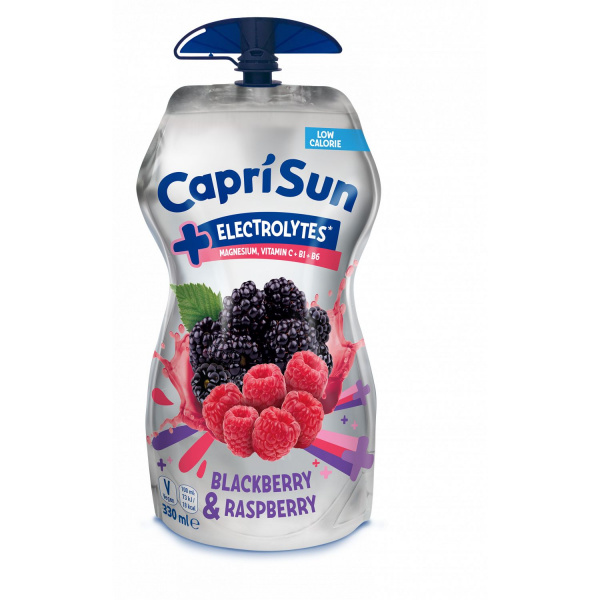 NÁPOJ ELEKTROLYTY ČERNICA & MALINA 330ml CAPRI-SUN
