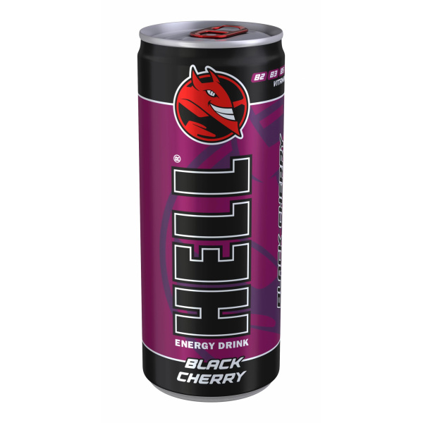 NÁPOJ ENERGETICKÝ HELL 0.25l PLECH VRATNÝ OBAL