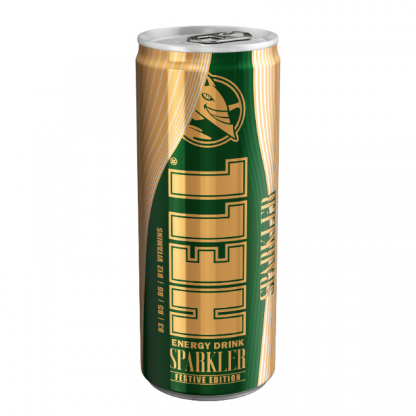 NÁPOJ ENERGETICKÝ HELL SPARKLER 0.25l PLECH VRATNÝ OBAL