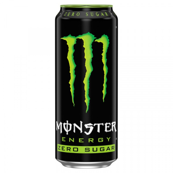 NÁPOJ ENERGETICKÝ MONSTER ENERGY ZERO CUKOR 0.5l PLECH VRATNÝ OBAL