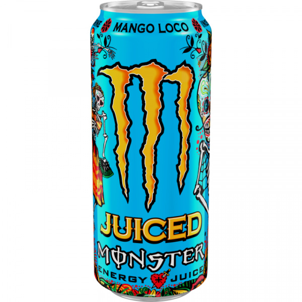 NÁPOJ ENERGETICKÝ MONSTER MANGO LOCO 0.5l PLECH VRATNÝ OBAL