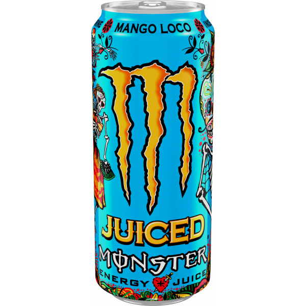 NÁPOJ ENERGETICKÝ MONSTER MANGO LOCO 0.5l PLECH VRATNÝ OBAL