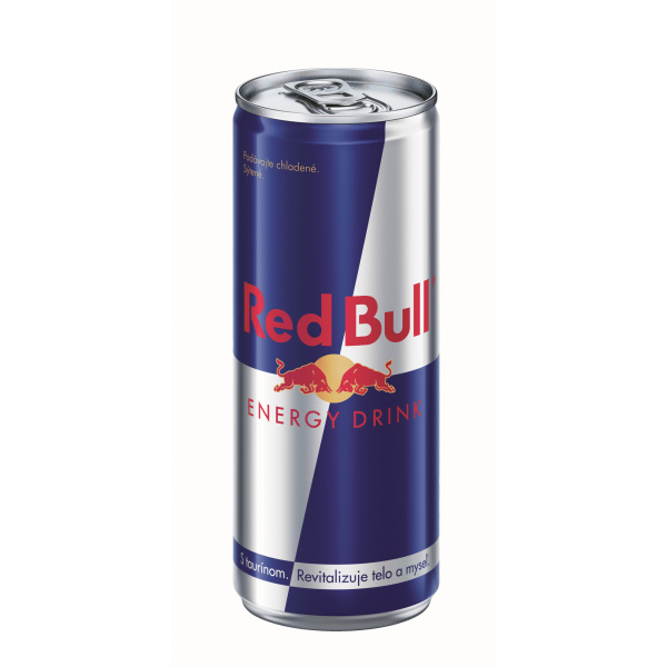 NÁPOJ ENERGETICKÝ RED BULL 0.25l PLECH VRATNÝ OBAL