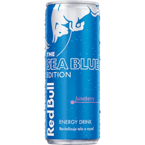 NÁPOJ ENERGETICKÝ RED BULL SEA BLUE EDITION 0.25l PLECH VRATNÝ OBAL