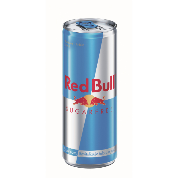 NÁPOJ ENERGETICKÝ RED BULL SUGAR FREE 0.25l PLECH VRATNÝ OBAL