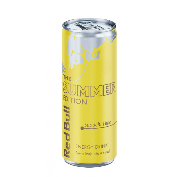 NÁPOJ ENERGETICKÝ RED BULL SUMMER EDITION SUDACHI LIME 0.25l PLECH VRATNÝ OBAL