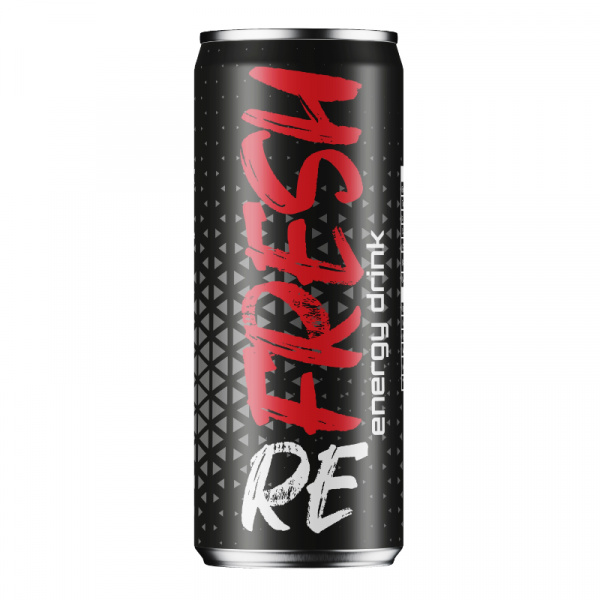 NÁPOJ ENERGETICKÝ REFRESH 0.25l FRESH PLECH VRATNÝ OBAL