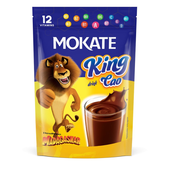 NÁPOJ INSTANTNÝ KAKAOVÝ KING CAO + 12 VITAMÍNOV 150g MOKATE