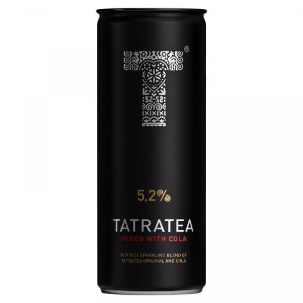 NÁPOJ MIEŠANÝ TATRATEA ORIGINAL WITH COLA RTD 5,2% 0.25l KARLOFF