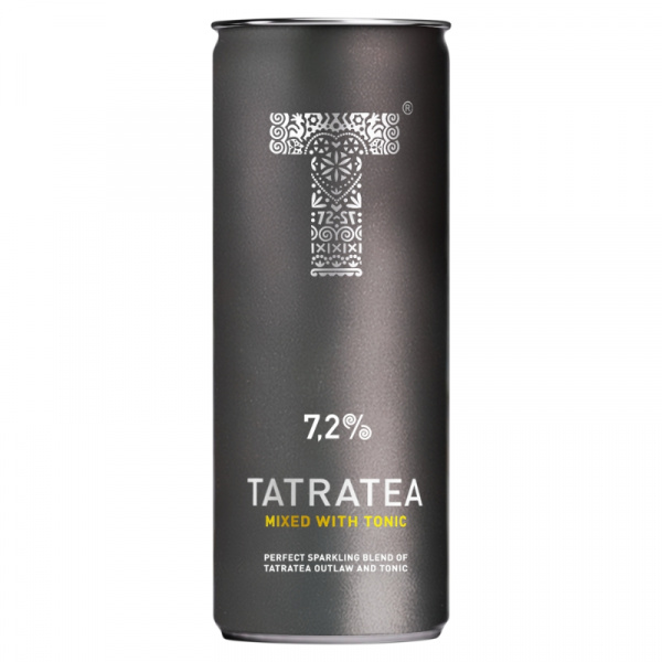 NÁPOJ MIEŠANÝ TATRATEA OUTL WITH TONIC RTD 7,2% 0.25l KARLOFF