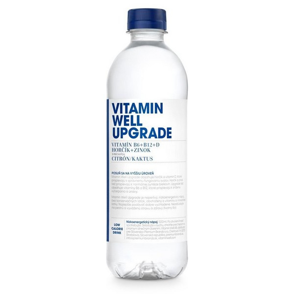 NÁPOJ VITAMIN WELL UPGRADE CITRÓN KAKTUS 500ml PET VRATNÝ OBAL NÁPOJ VITAMIN WELL UPGRADE CITRÓN KAKTUS 500ml PET VRATNÝ OBAL