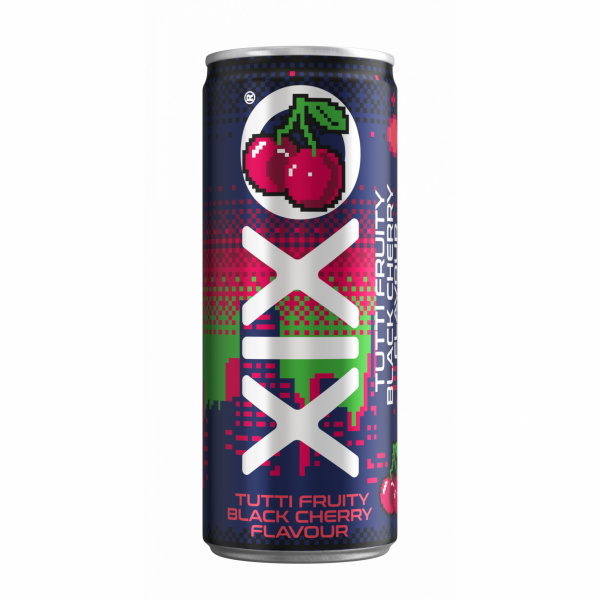 NÁPOJ XIXO TUTTI FRUITY BLACK CHERRY SÝTENÝ 0.25l VRATNÝ OBAL