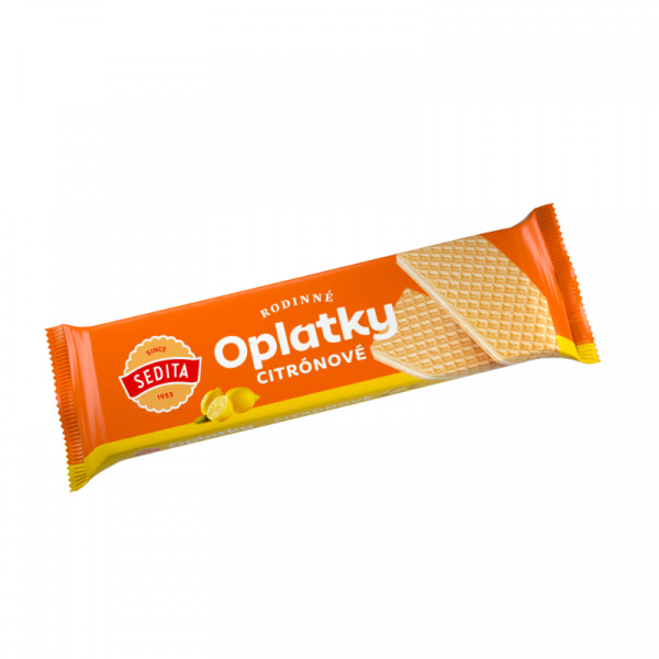 OBLÁTKY CITRÓNOVÉ RODINNÉ 130g SEDITA