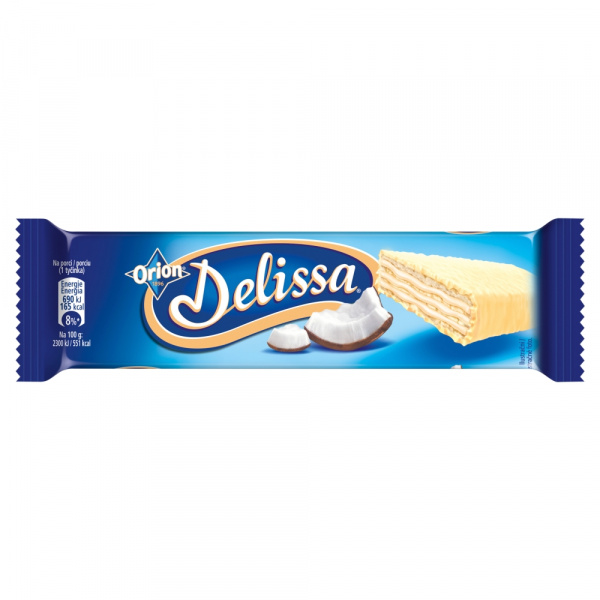OBLÁTKY DELISSA KOKOS BIELA 30g ORION
