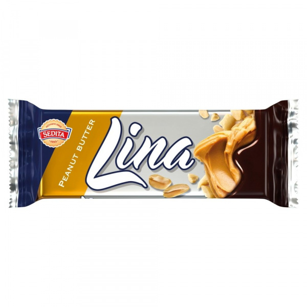 OBLÁTKY LINA PEANUT BUTTER 50g OBLÁTKY LINA PEANUT BUTTER 50g