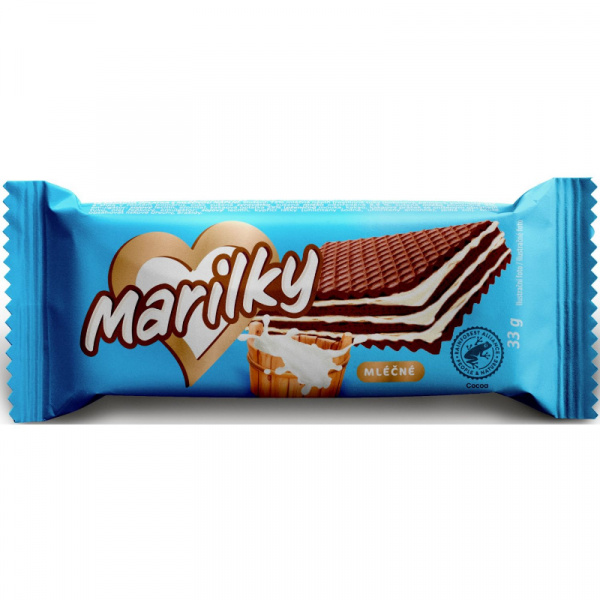 OBLÁTKY MARILKY BLACK MLIEČNÉ 33g OBLÁTKY MARILKY BLACK MLIEČNÉ 33g