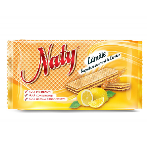 OBLÁTKY NATY S CITRÓNOVÝM KRÉMOM 160g