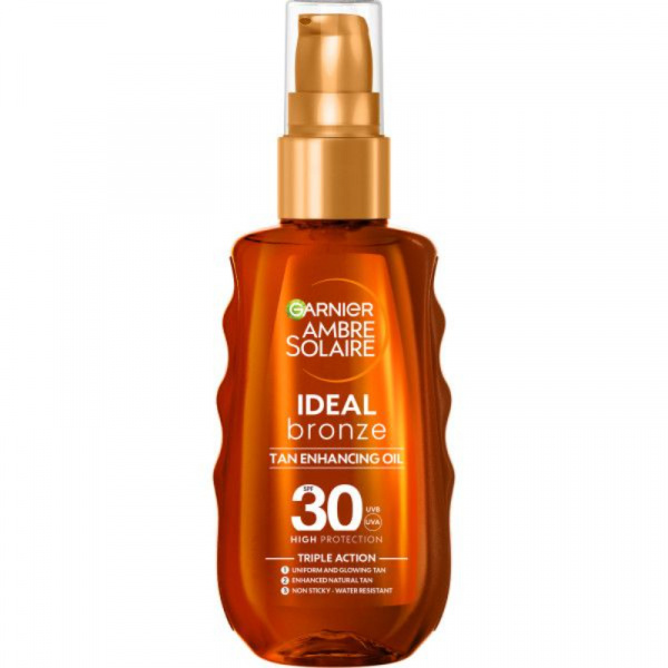OLEJ NA OPAĽOVANIE IDEAL BRONZE SPF30 150ml GARNIER AMBRE SOLAIRE