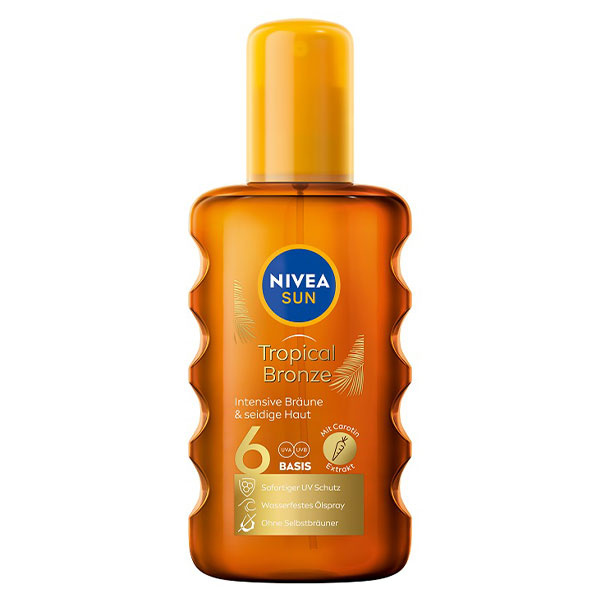 OLEJ NA OPAĽOVANIE S KAROTÉNOM OF6 200ml NIVEA SUN