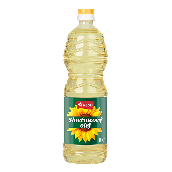 OLEJ SLNEČNICOVÝ 100% 1l PET FRESH