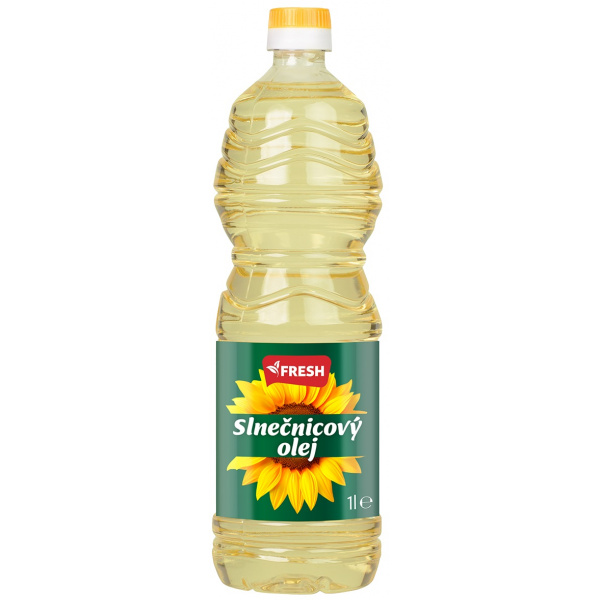 OLEJ SLNEČNICOVÝ 100% 1l PET FRESH