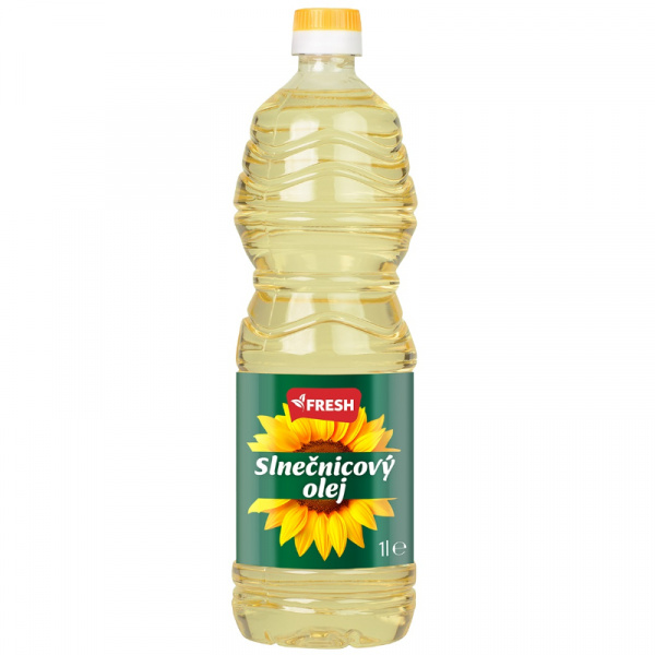 OLEJ SLNEČNICOVÝ 100% 1l PET FRESH