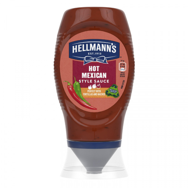 OMÁČKA GRILOVACIA HOT MEXICAN 250ml HELLMANN´S