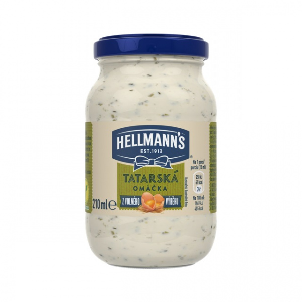 OMÁČKA TATÁRSKA 210ml/213g HELLMANN´S
