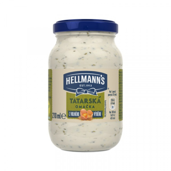 OMÁČKA TATÁRSKA 210ml/213g HELLMANN´S