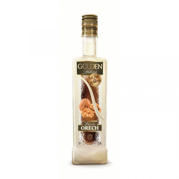 ORECH VLAŠSKÝ ĽADOVÁ GOLDEN LIEHOVINA 38% 0.5l