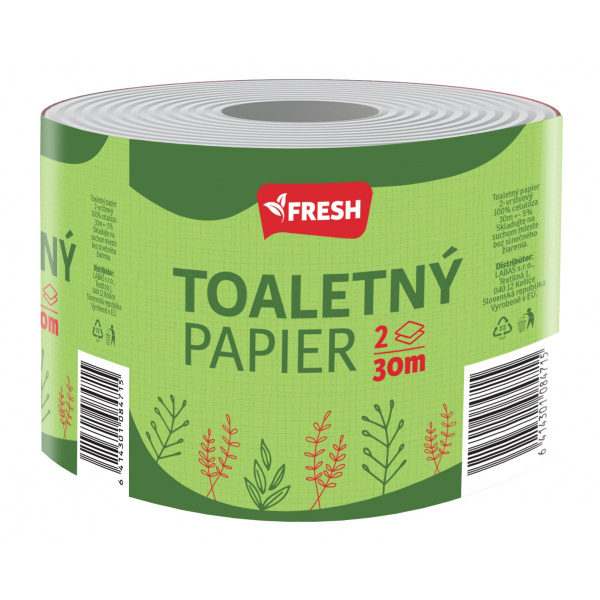 PAPIER TOALETNÝ 30m 2-VRST. FRESH