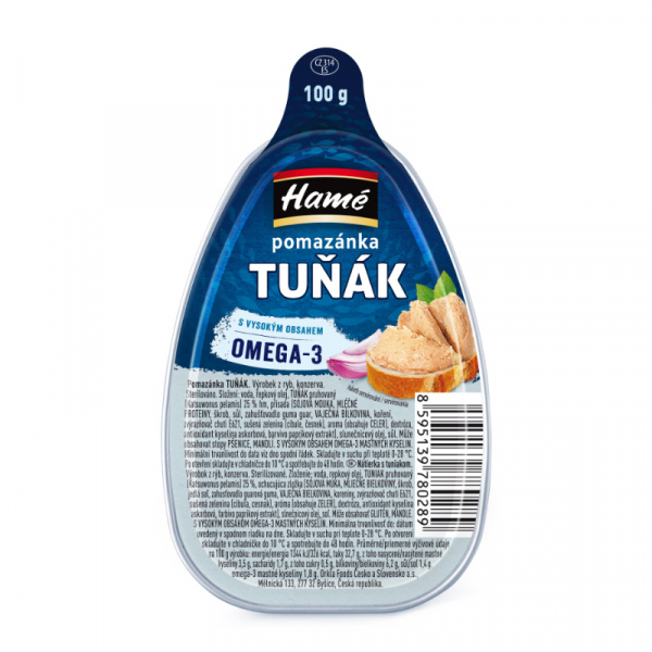 PAŠTÉTA NÁTIERKA TUNIAKOVÁ 100g AL HAMÉ
