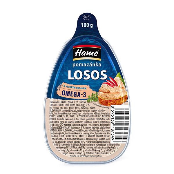 PAŠTÉTA NÁTIERKA Z LOSOSA 100g AL HAMÉ