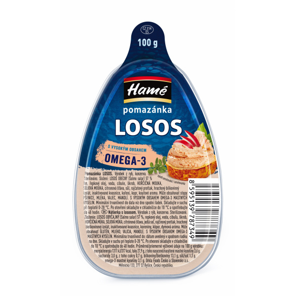 PAŠTÉTA NÁTIERKA Z LOSOSA 100g AL HAMÉ