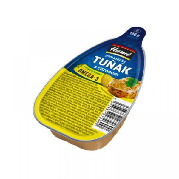 PAŠTÉTA NÁTIERKA Z TUNIAKA S CITRÓNOM 100g AL HAMÉ