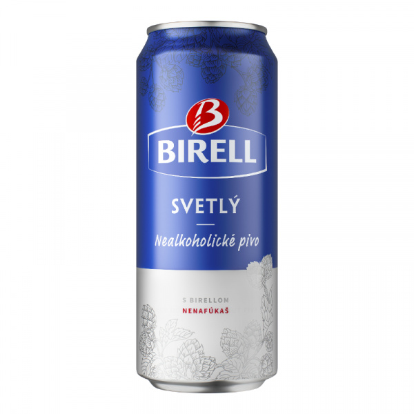 PIVO BIRELL NEALKO 0.5l PLECH VRATNÝ OBAL