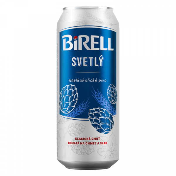 PIVO BIRELL NEALKO 0.5l PLECH VRATNÝ OBAL