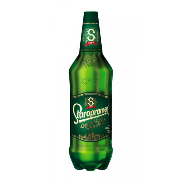 PIVO STAROPRAMEN SVETLÝ 10% 1.5l PET VRATNÝ OBAL