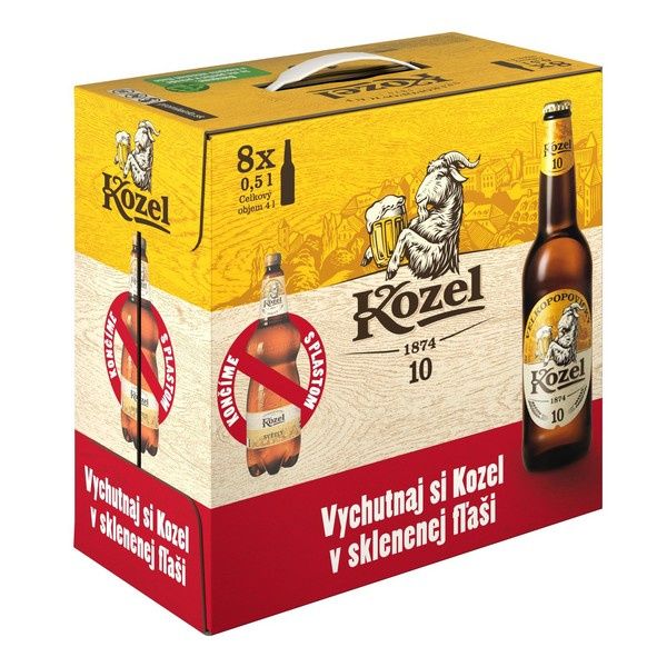PIVO VEĽKOPOPOVICKÝ KOZEL 10% 8x0.5l MULTIBALENIE PIVO VEĽKOPOPOVICKÝ KOZEL 10% 8x0.5l MULTIBALENIE