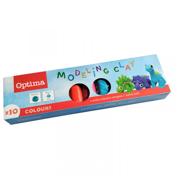 PLASTELÍNA 200g OPTIMA PLASTELÍNA 200g OPTIMA
