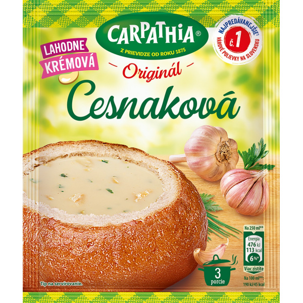 POLIEVKA CESNAKOVÁ ORIGINÁL 57g CARPATHIA
