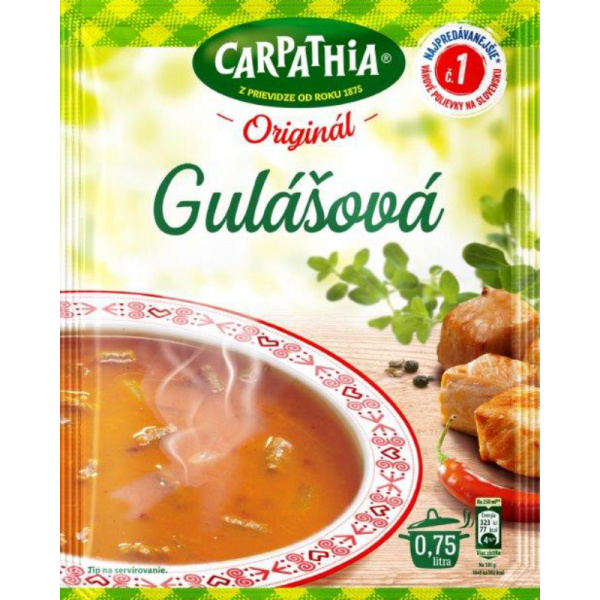 POLIEVKA GULÁŠOVÁ ORIGINÁL 59g CARPATHIA