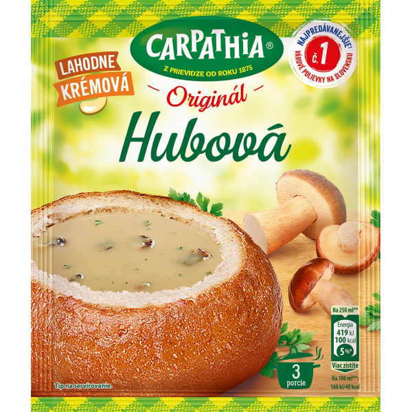 POLIEVKA HUBOVÁ ORIGINÁL 47g CARPATHIA