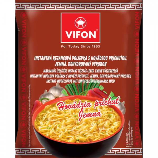 POLIEVKA INSTANTNÁ HOVÄDZIA CEST. 60g VIFON