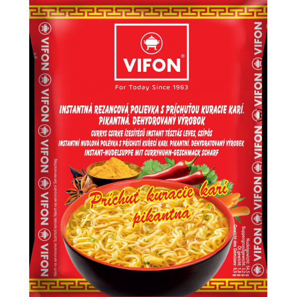 POLIEVKA INSTANTNÁ KARI - KURACIA CEST. 60g VIFON