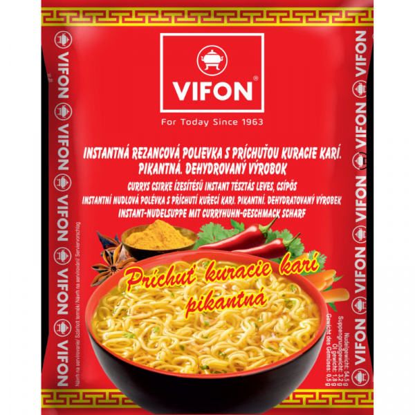 POLIEVKA INSTANTNÁ KARI - KURACIA CEST. 60g VIFON