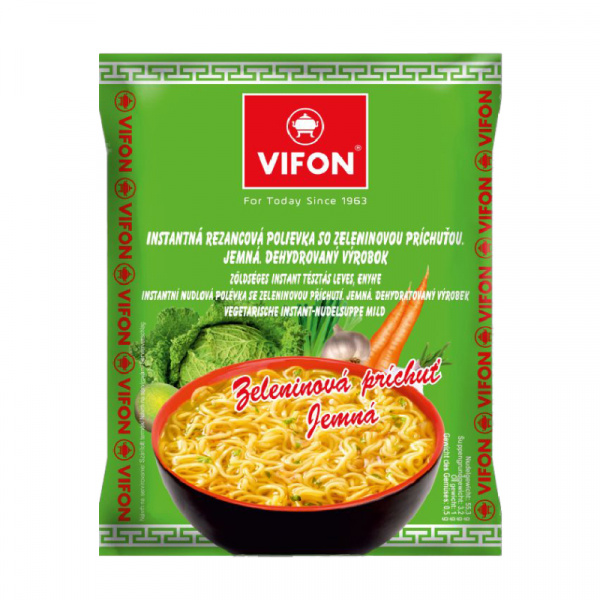 POLIEVKA INSTANTNÁ ZELENINOVÁ CEST. 60g VIFON