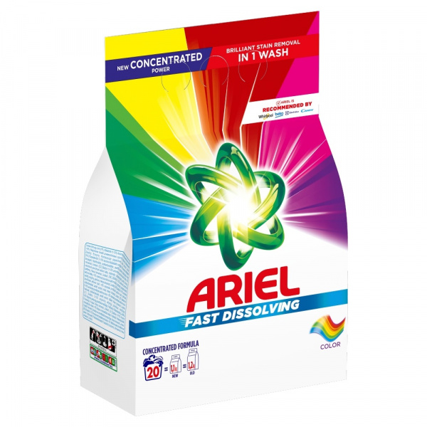 PRÁŠOK PRACÍ ARIEL COLOR 1,1kg 20PD